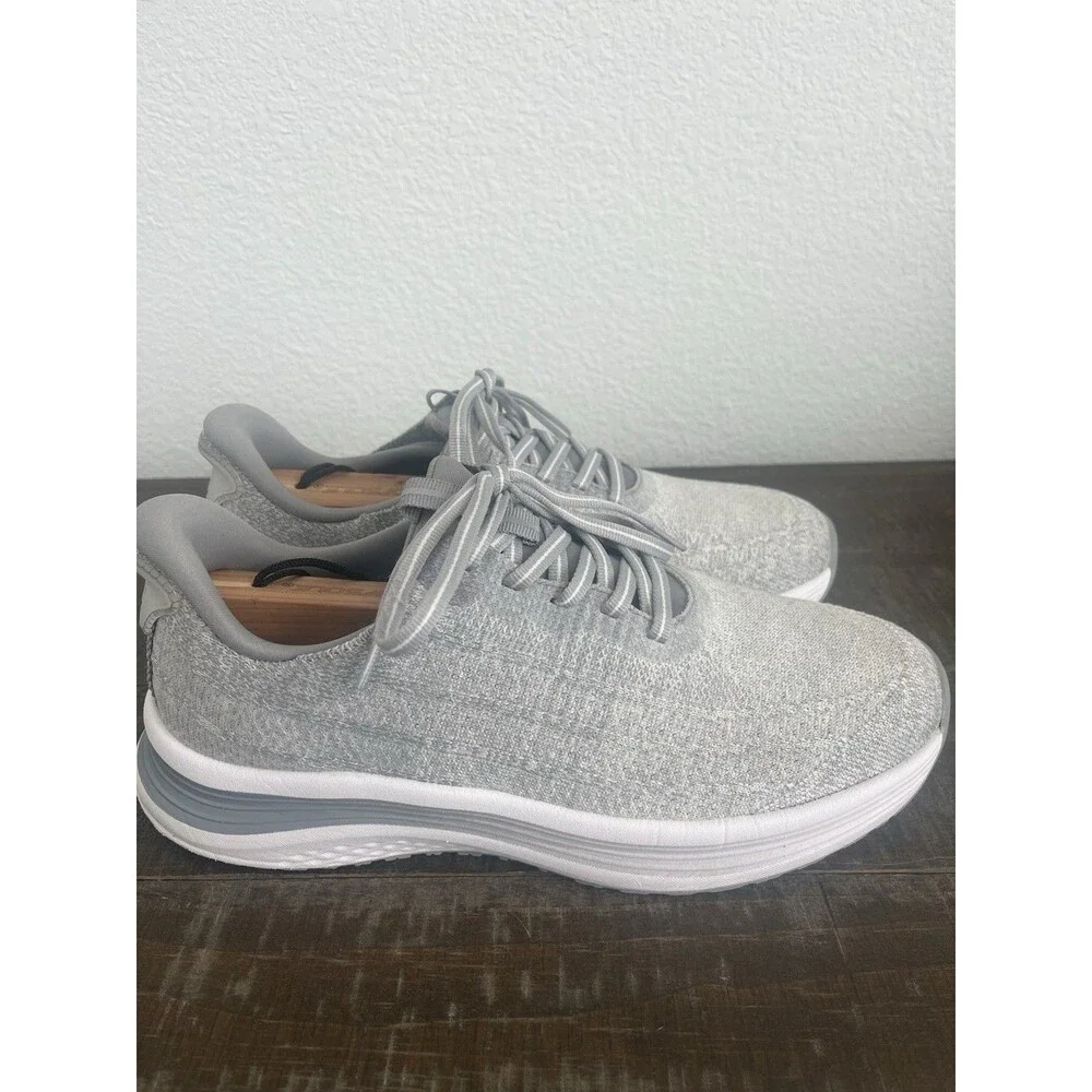 Orthofeet Gray Nira Hands Free Athletic Sneakers D Wide
